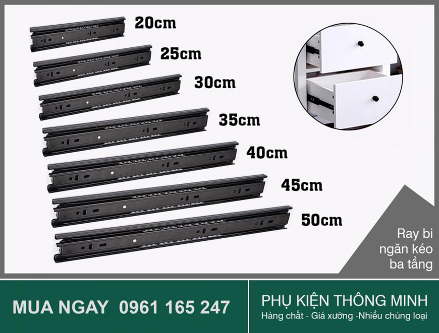 RAY TRƯỢT NGĂN KÉO